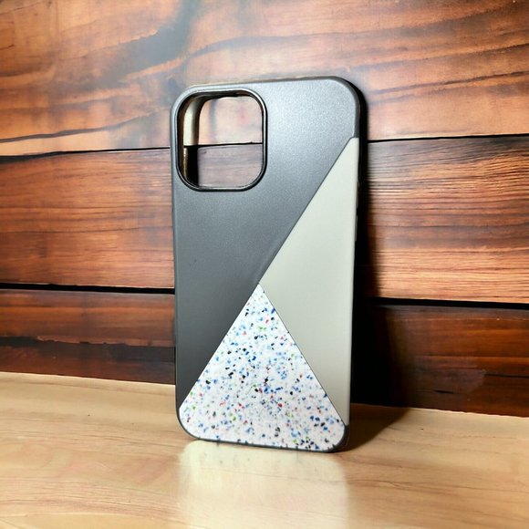 Nimble Spotlight Series Protective Case for Apple iPhone 13 Pro Max - Gray/Teal - Picture 1 of 4